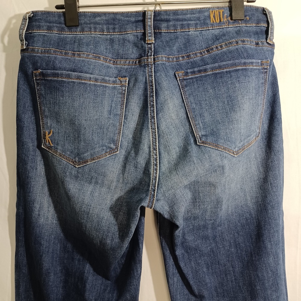 Women's KUT from the Kloth Carrie Boyfriend Medium Wash Jeans in a Size 6 - Picture 3 of 13